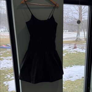 Karl Lagerfeld Elegant Black Mini Dress